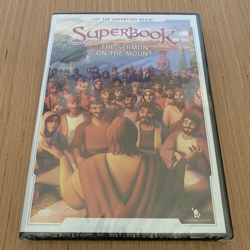 Superbook The Sermon On The Mount DVD Brand New Sealed